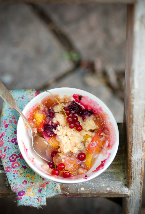 Stone Fruit Crumble